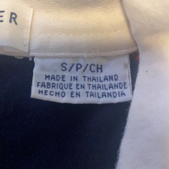 Tommy Hilfiger Navy and Red Colorblock Dress - Picture 3 of 4